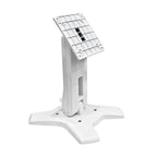 ARES-2424X is a desk stand compatible with 75x75 mm / 100x100 mm VESA patterns. It can tilt -2° (down) ~ +180° (up) and screens up to 21.5" - ARES-2424X