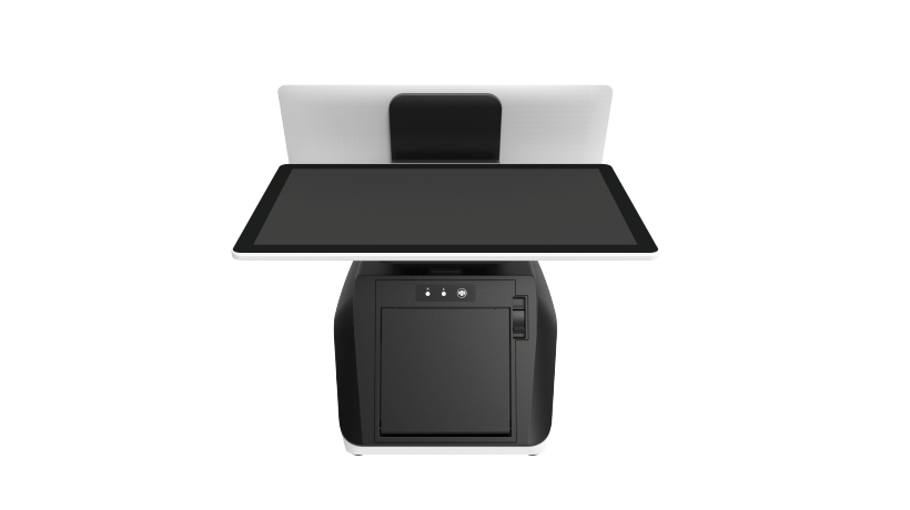13.3" 16:9 ARM-based integrated POS system powered by the Rockchip RK3568 processor, featuring an MSR, and embedded with a printer and barcode scanner - USC-513RB
