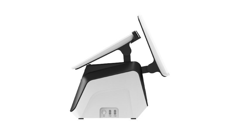 13.3" 16:9 ARM-based integrated POS system powered by the Rockchip RK3568 processor, featuring an MSR, and embedded with a printer and barcode scanner - USC-513RB