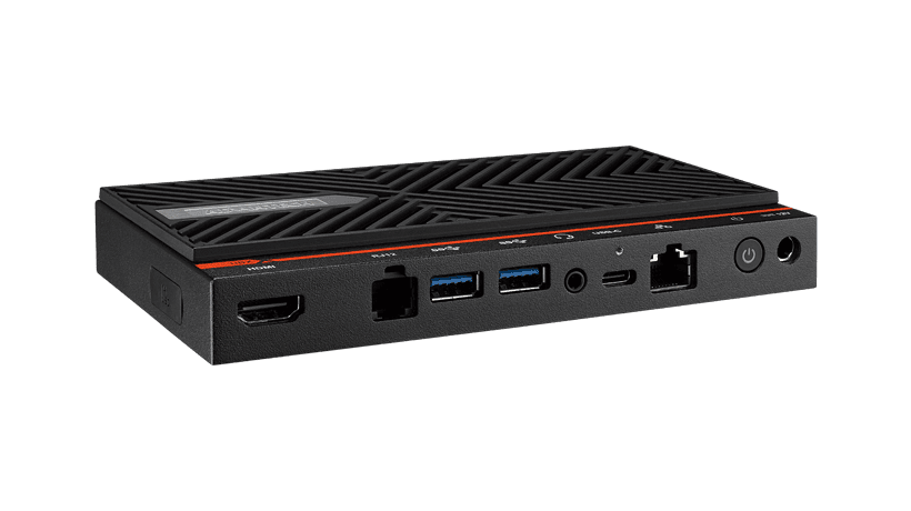 UBX-010RC is a compact ARM64 mini PC with GMS, AI edge computing (6TOPS NPU), powered by Rockchip RK3576 - UBX-010RC