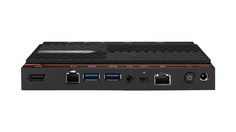 UBX-010RC is a compact ARM64 mini PC with GMS, AI edge computing (6TOPS NPU), powered by Rockchip RK3576 - UBX-010RC